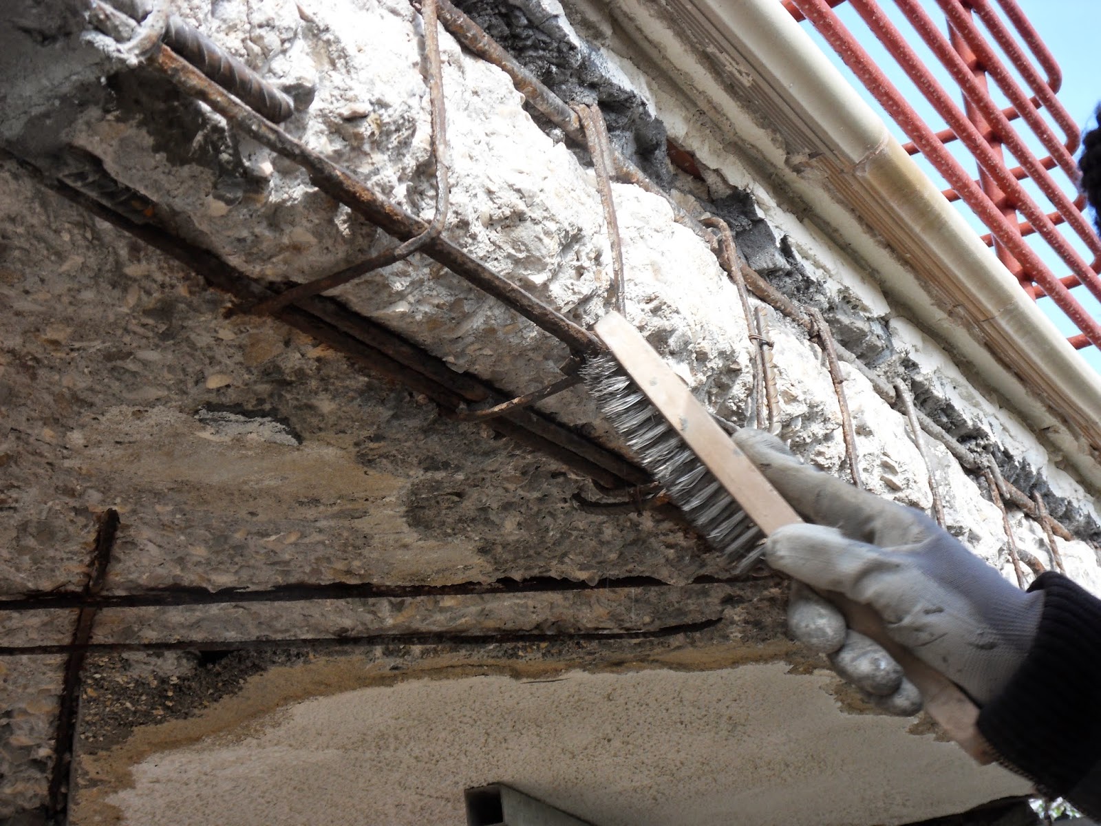 Réparation de structueres en béton